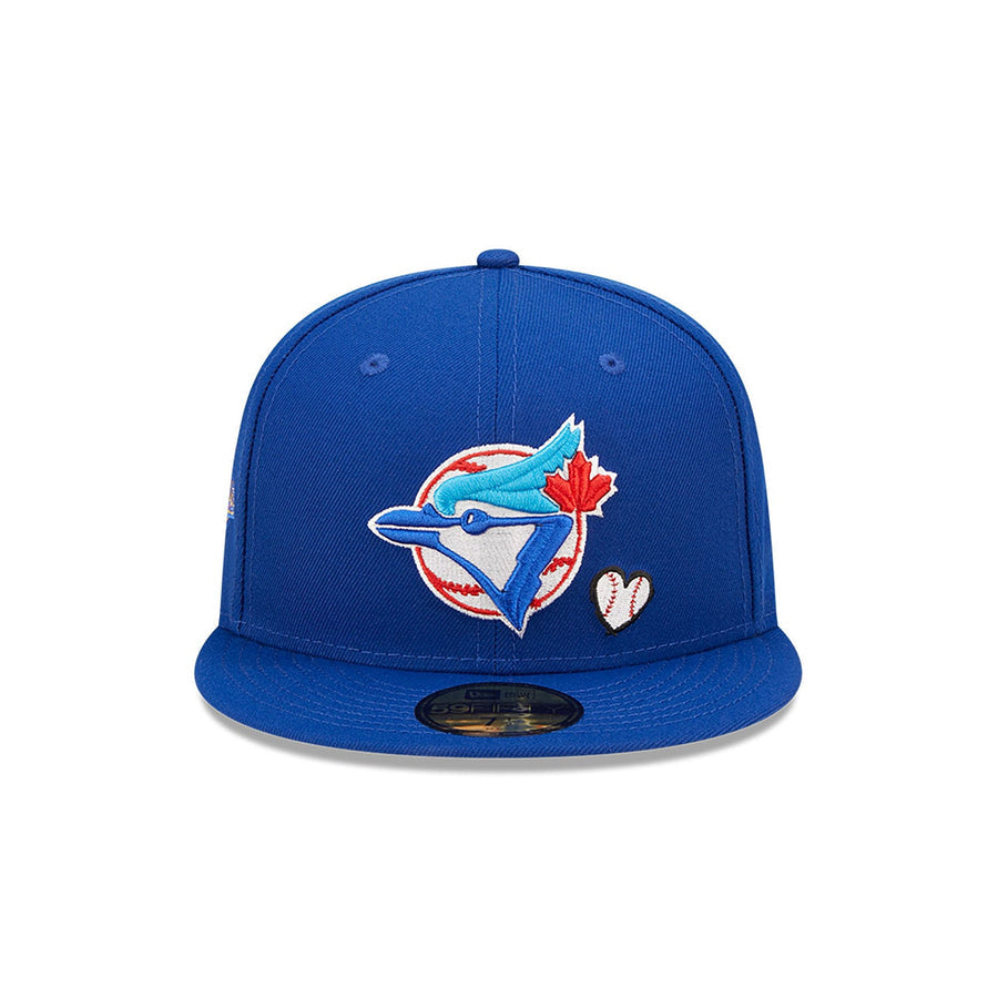 Toronto Blue Jays Heart Side Patch Fitted Cap New Era