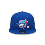 Toronto Blue Jays Heart Side Patch Fitted Cap New Era