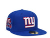 New York Giants 90 Seasons Royal Blue 59Fifty Fitted Hat