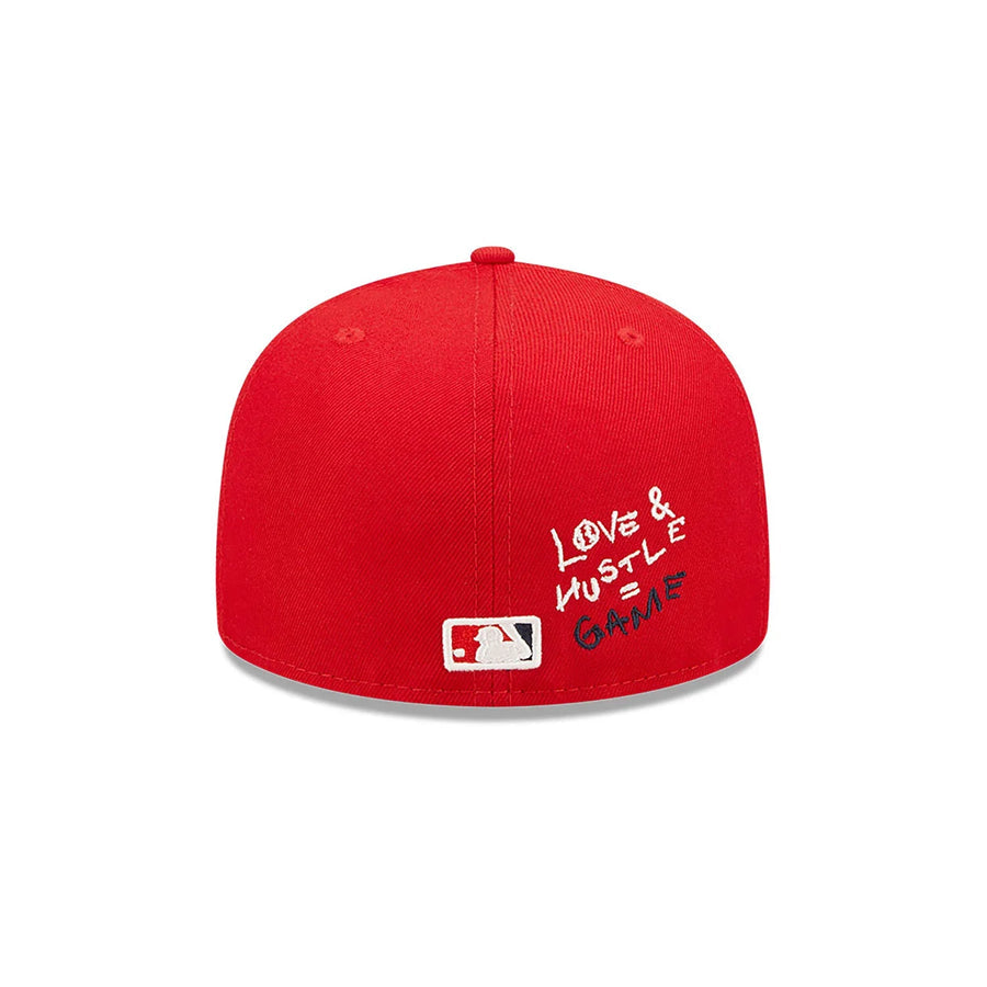 Washington Heart Side Patch Fitted Cap New Era