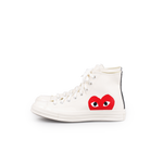 Comme Des Garcons Play x Converse Chuck Taylor  White converse