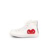 Comme Des Garcons Play x Converse Chuck Taylor  White converse