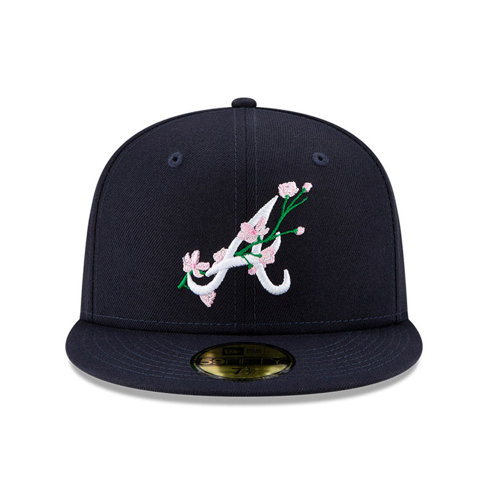 Atlanta Braves MLB Side Patch Bloom Cap New Era