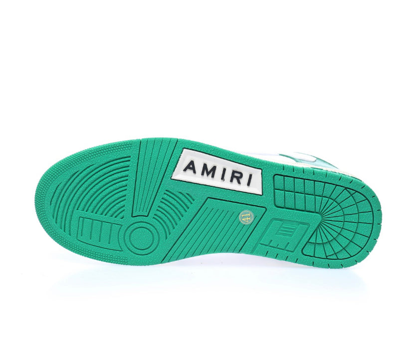 Skel Top Leather Sneakers Amiri