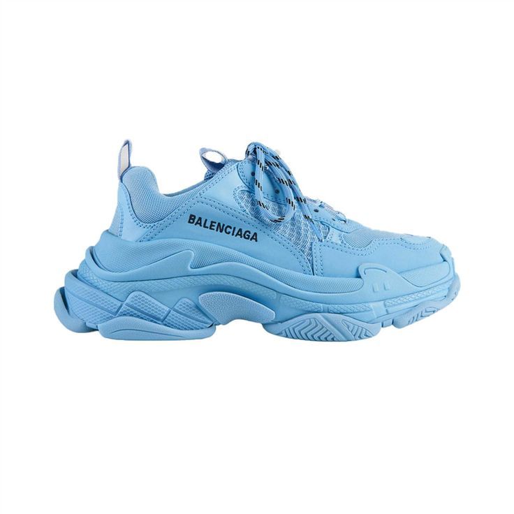 Light Blue Triple S Sneakers Balenciaga