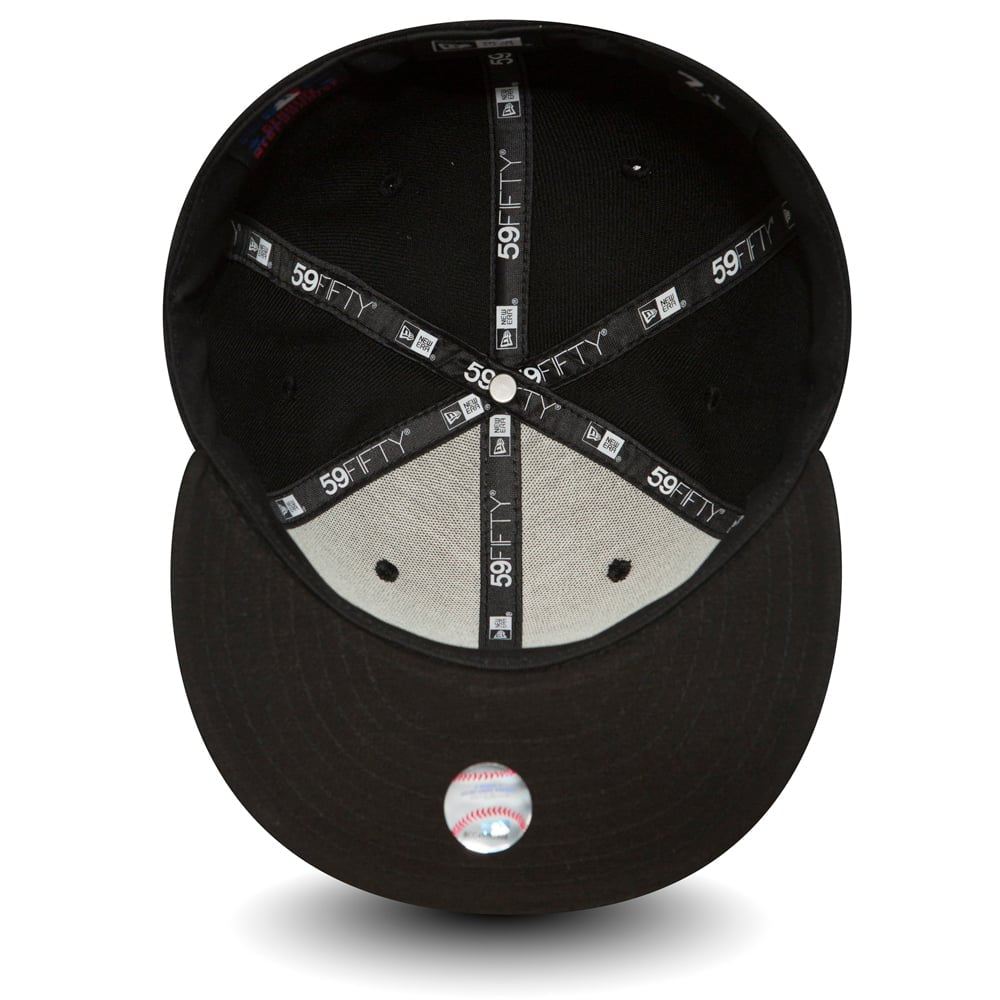 LA Dodgers Black 59FIFTY Cap