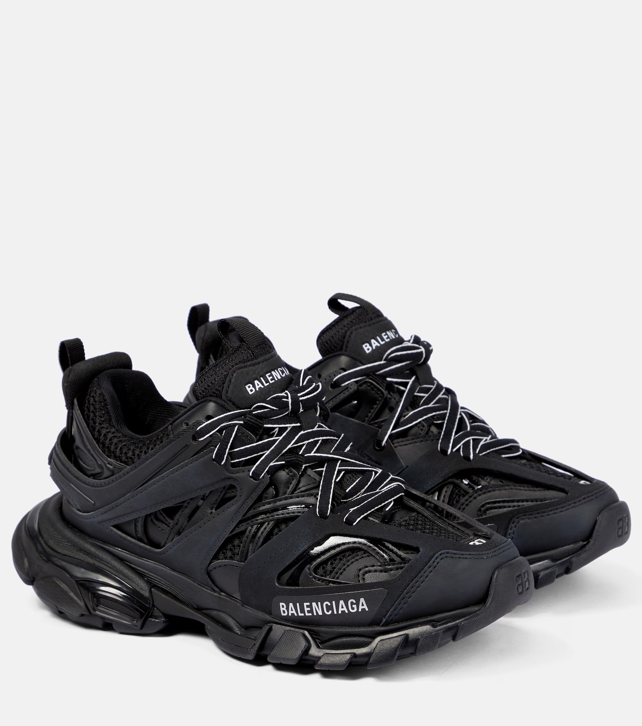 Black balenciaga runners online