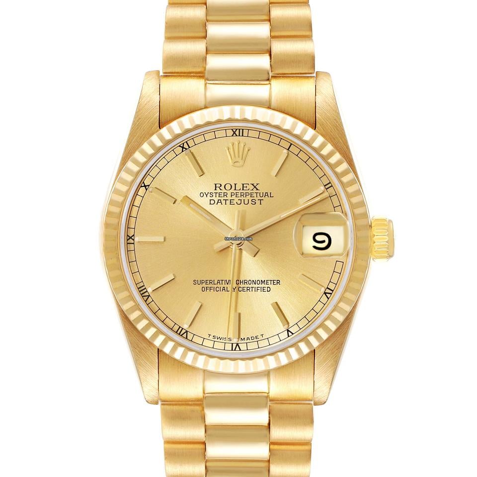 Datejust 31 Gold Rolex