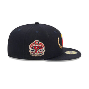 LA Angels Gold Leaf 59Fifty Fitted Cap