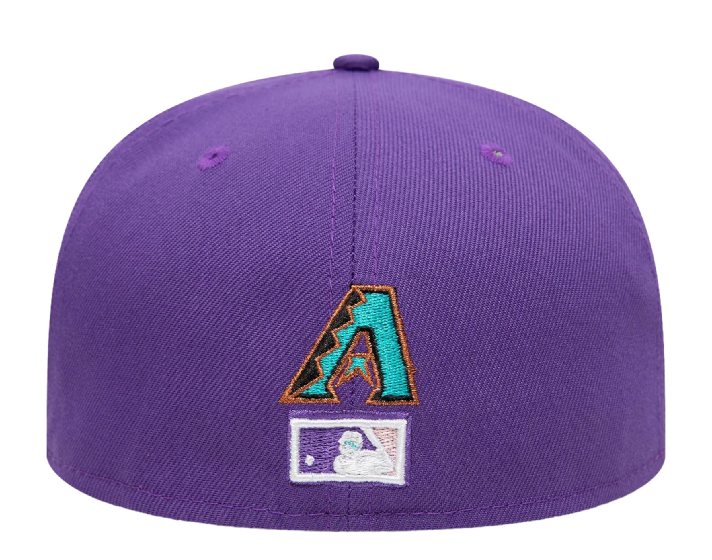 New Era Arizona Diamondbacks Purple Floral Fitted Cap