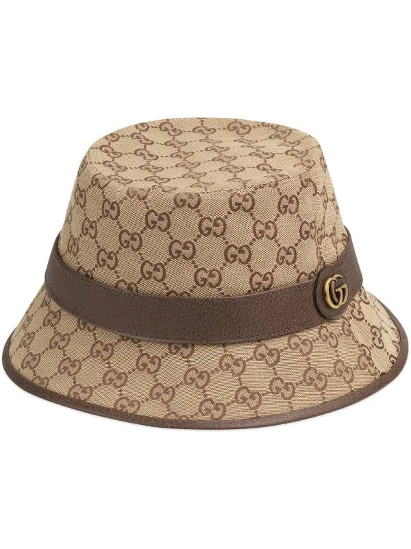 GG Canvas Fedora Gucci