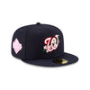 59Fifty Washington Nationals Bloom Navy Fitted Cap