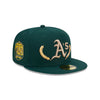 Oakland Atheltics Gold Leaf 59Fifty Fitted Cap