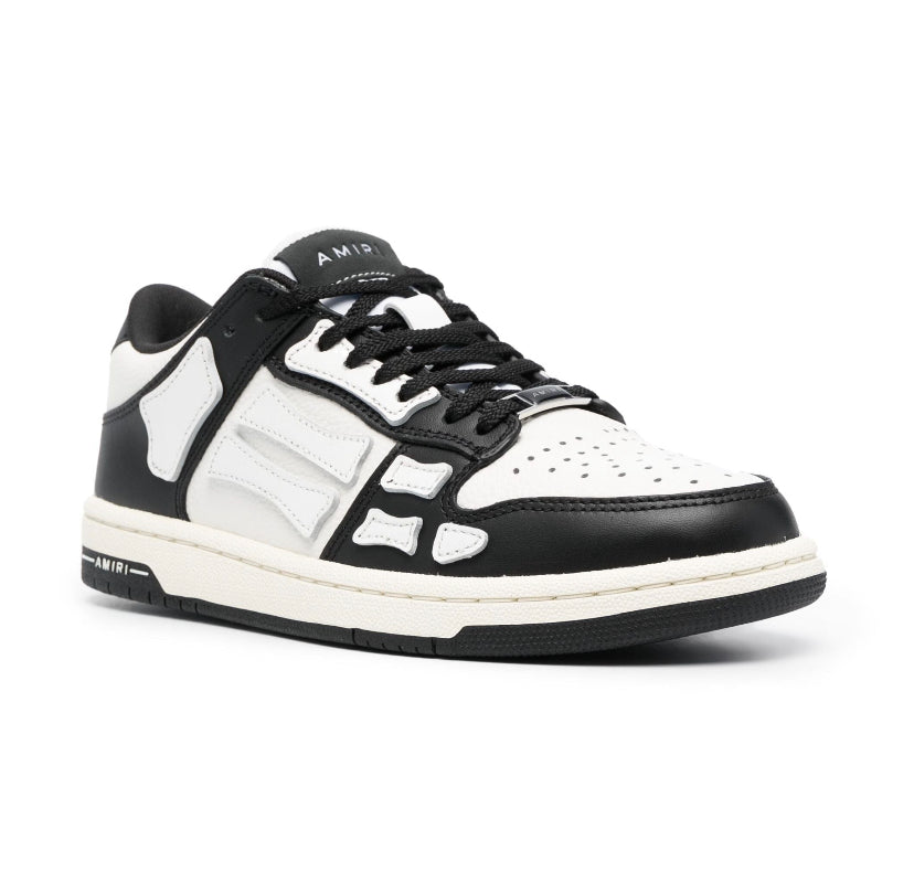 Skel Top Leather Sneakers Amiri