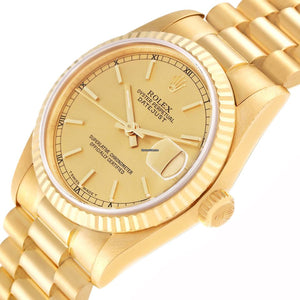 Datejust 31 Gold Rolex