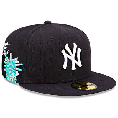 New York Yankees Side Patch 59Fitted Fitted Cap