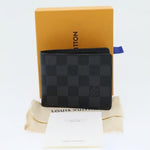 Cloth Wallet Black Louis Vuitton