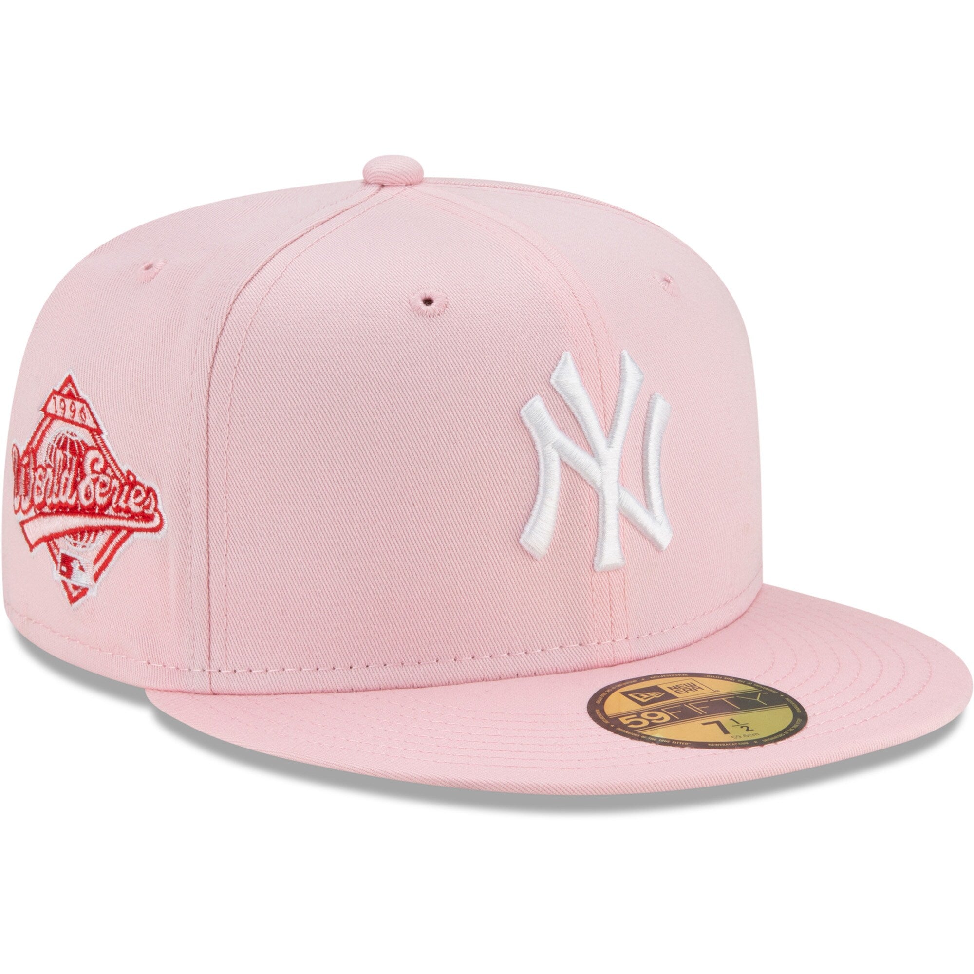 New York Yankees Pink World Series Fitted Cap