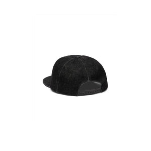 Unisex Denim Logo Black Hat