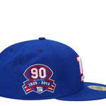 New York Giants 90 Seasons Royal Blue 59Fifty Fitted Hat