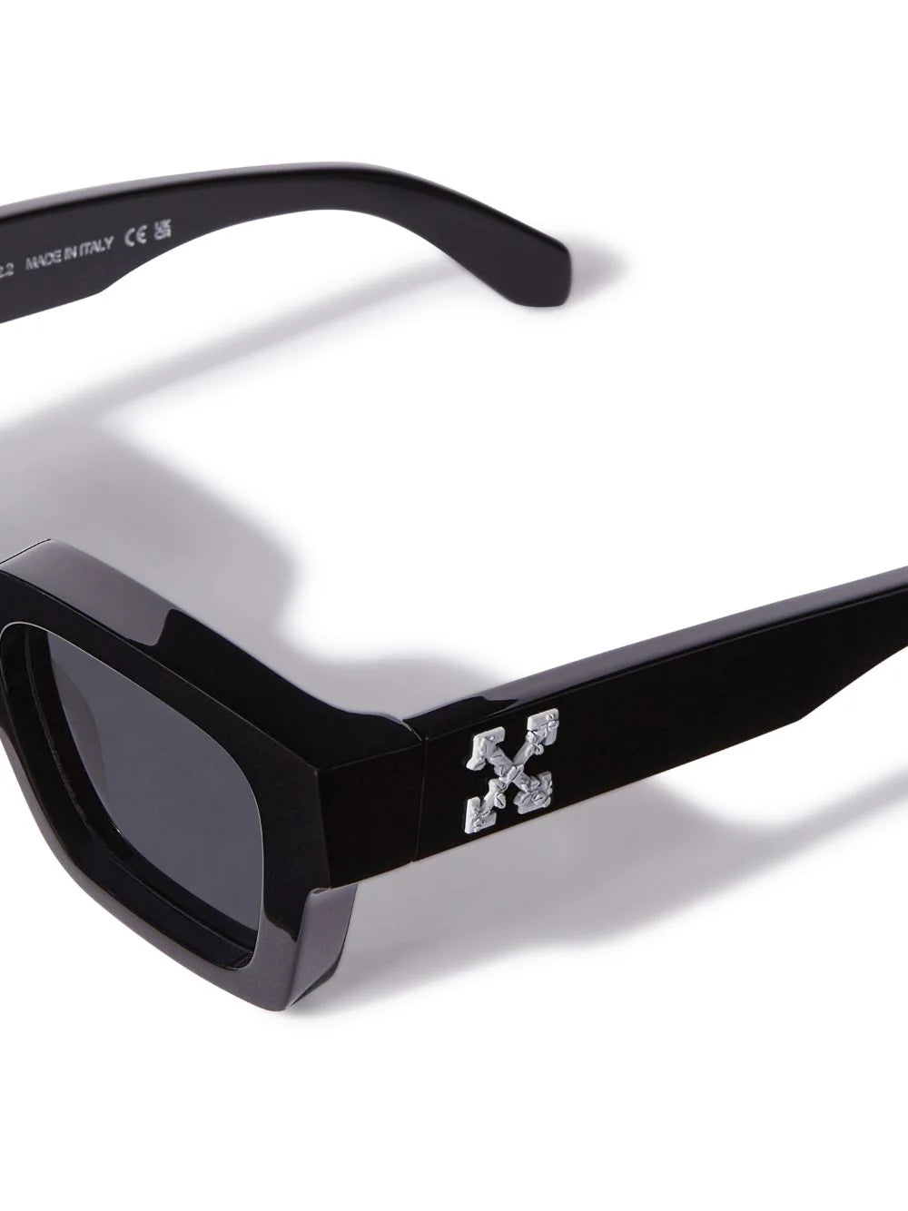 Arthur Square Frame Sunglasses Black