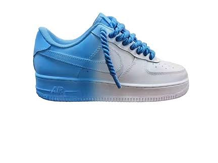 Air Force 1 Blue & White Gradient Rope Laces