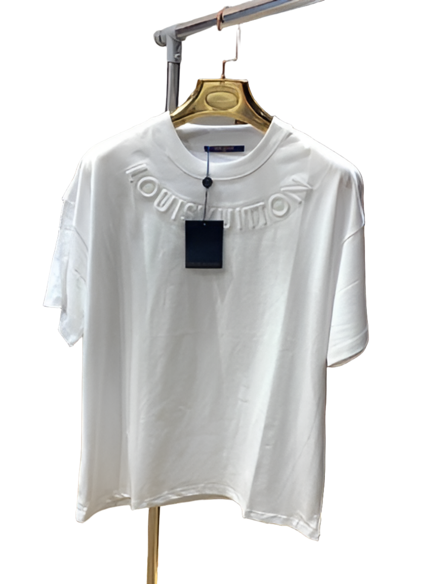 Pressed Print T-Shirt Louis Vuitton