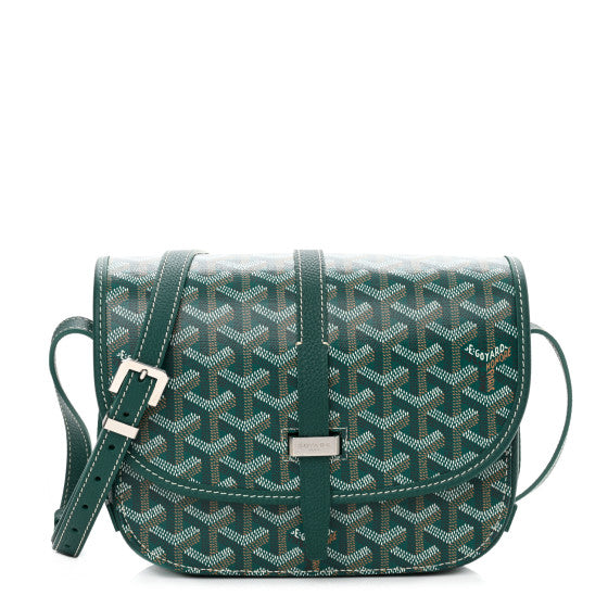 Belvedere II PM Messenger Bag Green Goyard