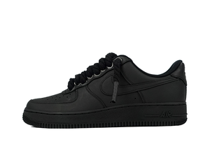 Air Force 1 Rope Laces Black on Black Nike