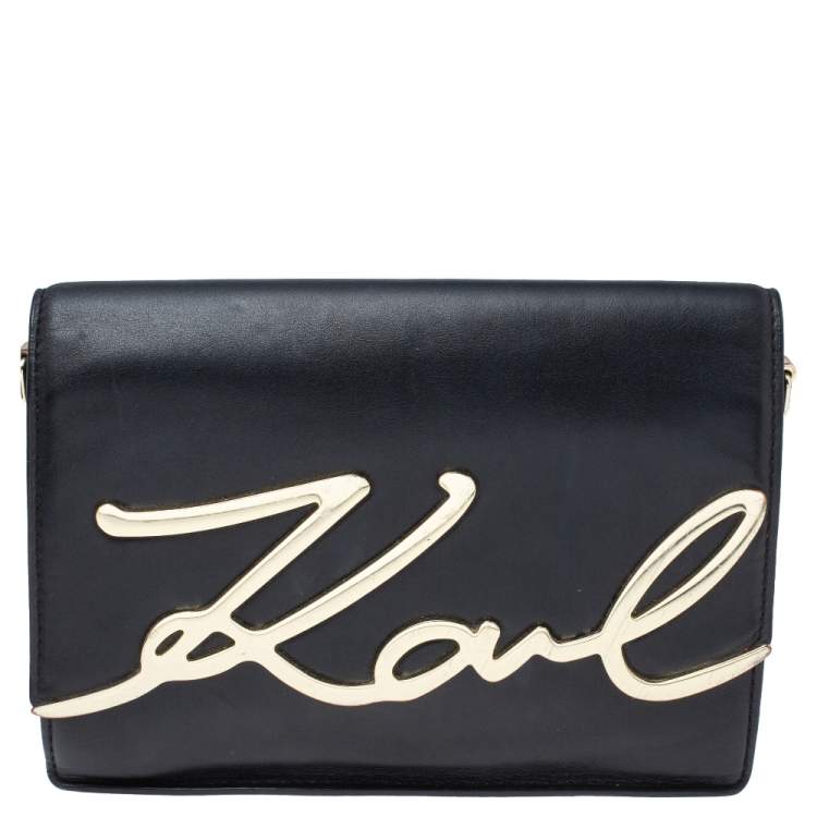 K/Signature Shoulder Bag Karl Lagerfeld