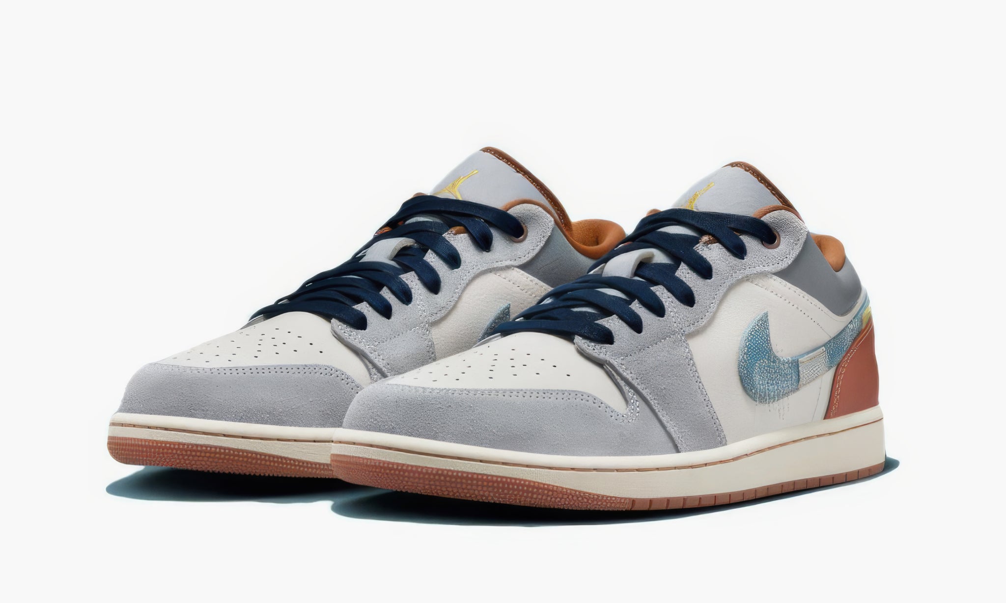 Air Jordan 1 Low Repaired Denim