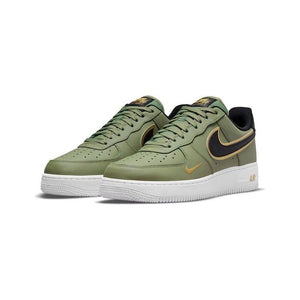 Air Force 1 '07 LV8 Double Swoosh Oil Green Metallic Awoosh - Tha Plug ZA