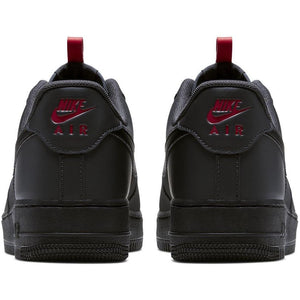 Air Force 1 '07 lv8 Reflective Swoosh - Black Crimson - Tha Plug ZA