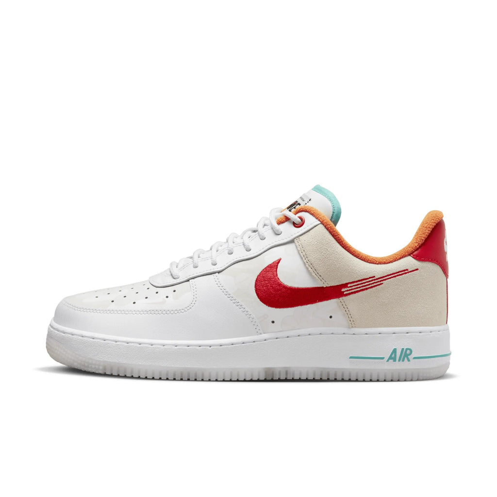 Air Force 1 White Red Teal - Tha Plug ZA