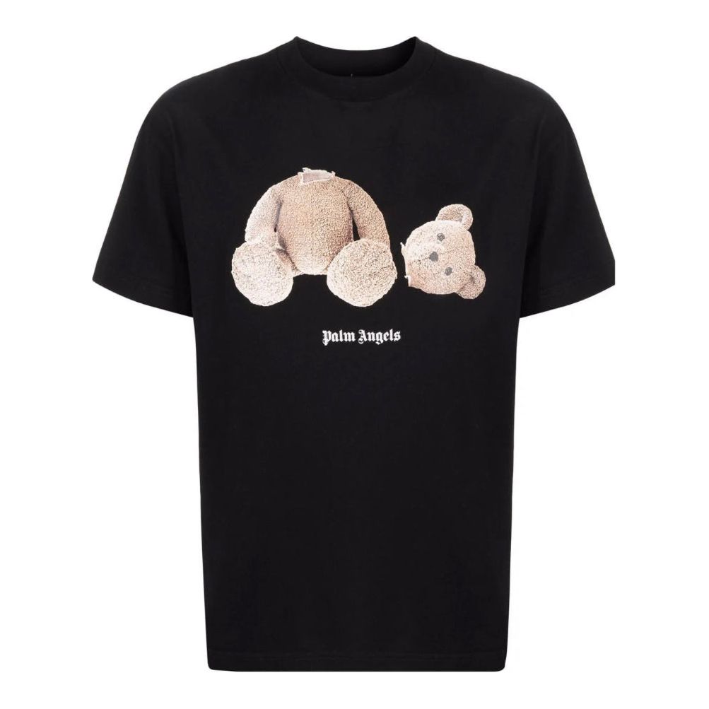 Bear-Print T-Shirt - Tha Plug ZA