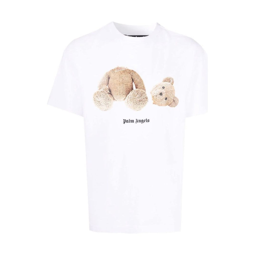 Bear-Print T-Shirt - Tha Plug ZA