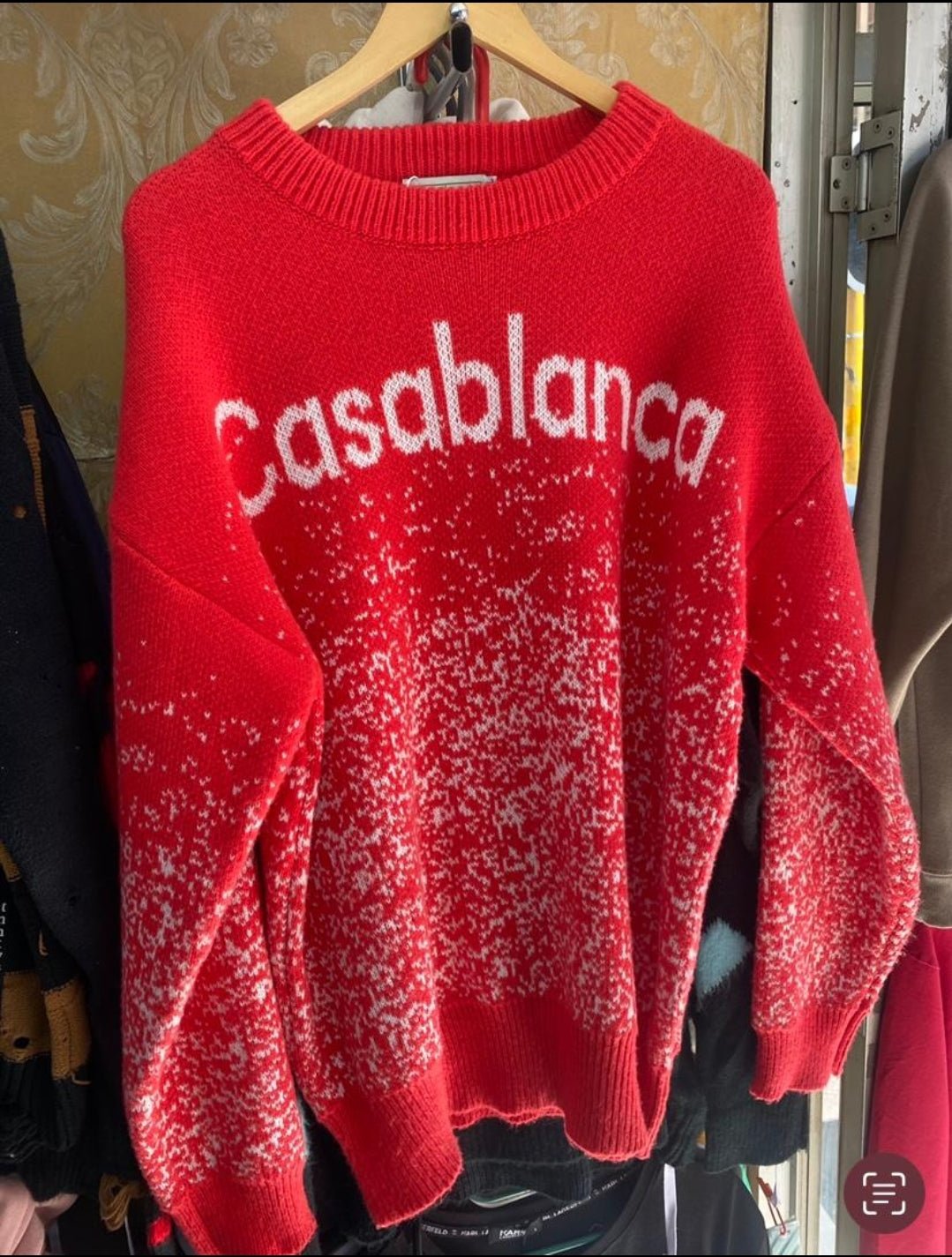 Casablanca Sweater Red - Tha Plug ZA