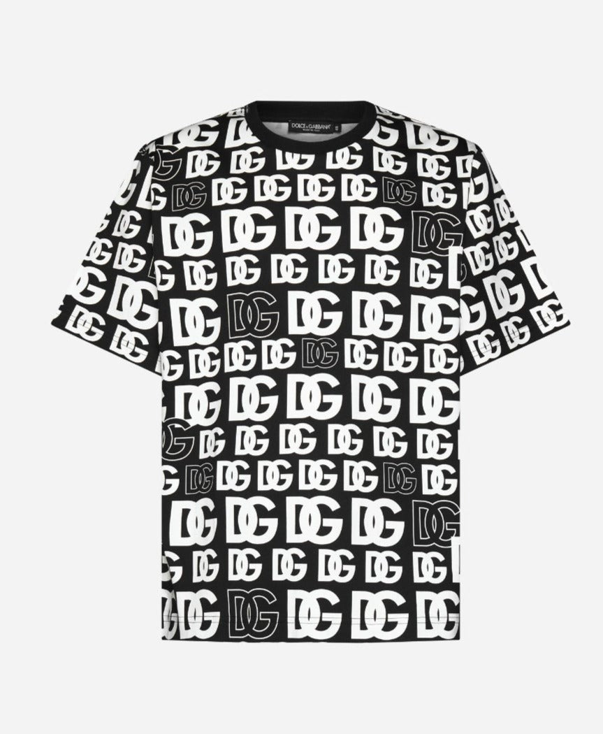 DG Print Cotton T-Shirt - Tha Plug ZA