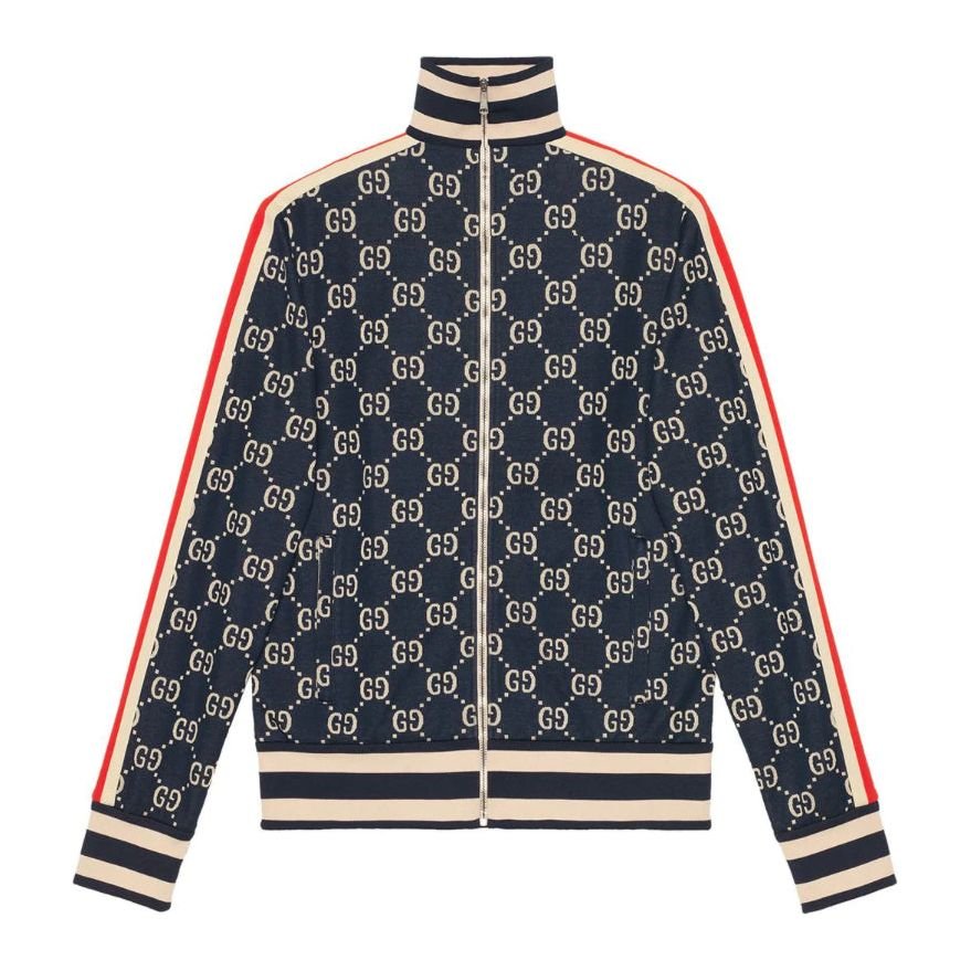 GG Jacquard Cotton Jacket - Tha Plug ZA