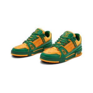 Green Orange Monogram Trainer - Tha Plug ZA