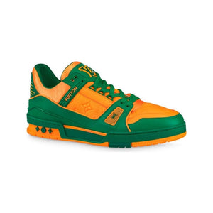 Green Orange Monogram Trainer - Tha Plug ZA