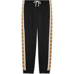 Logo Tape-Trim Track Pants - Tha Plug ZA