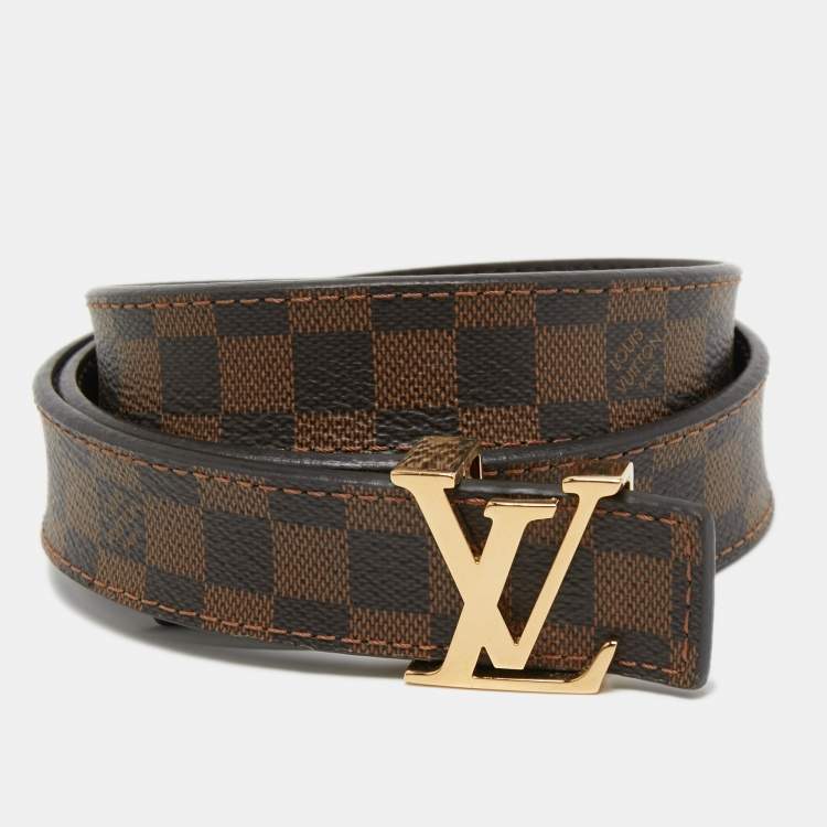 LV Damier Ebene Canvas Belt - Tha Plug ZA