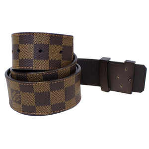 LV Damier Ebene Canvas Belt - Tha Plug ZA