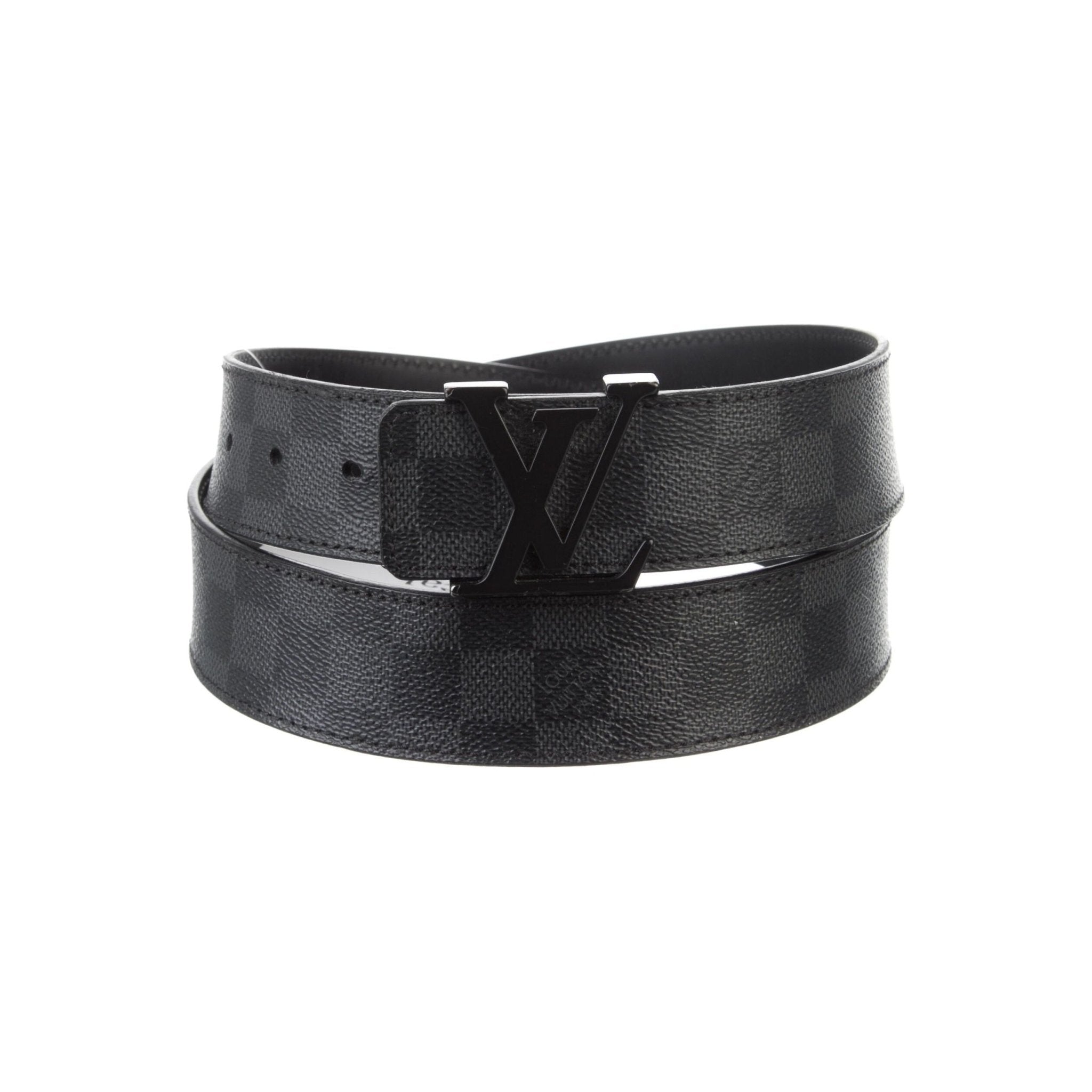 LV Damier Graphite Canvas Belt - Tha Plug ZA