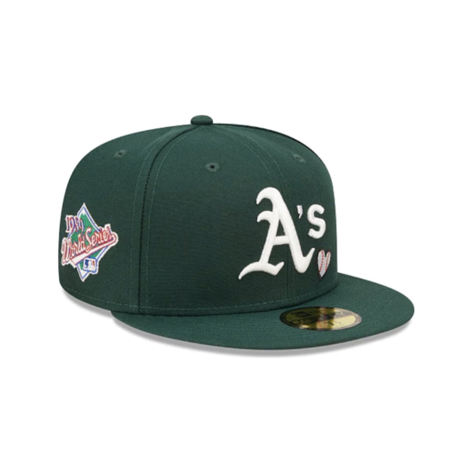 New Era Athletics Team Heart 5950 Green - Tha Plug ZA