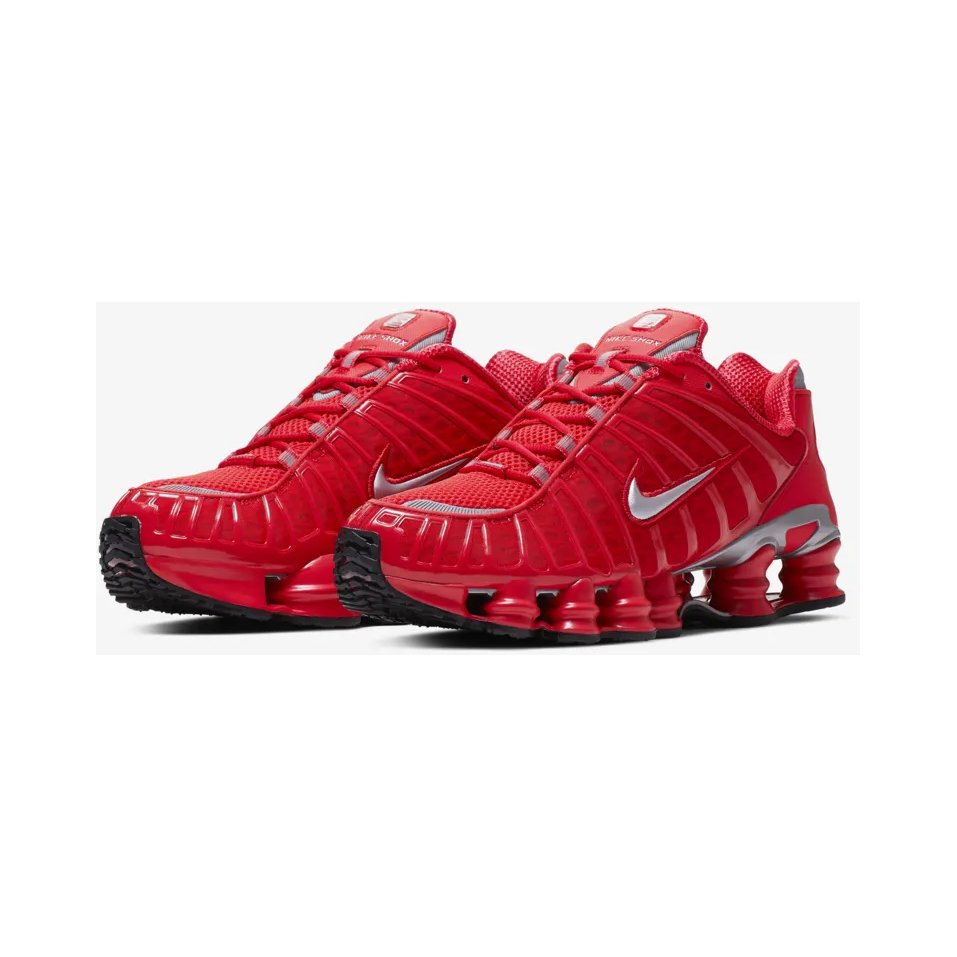 Shox TL Speed Red and Metallic Silver - Tha Plug ZA