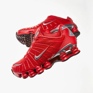 Shox TL Speed Red and Metallic Silver - Tha Plug ZA